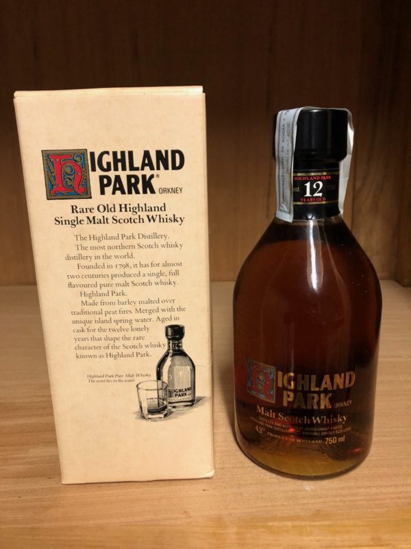 Highland Park 12y, dumpy bottling