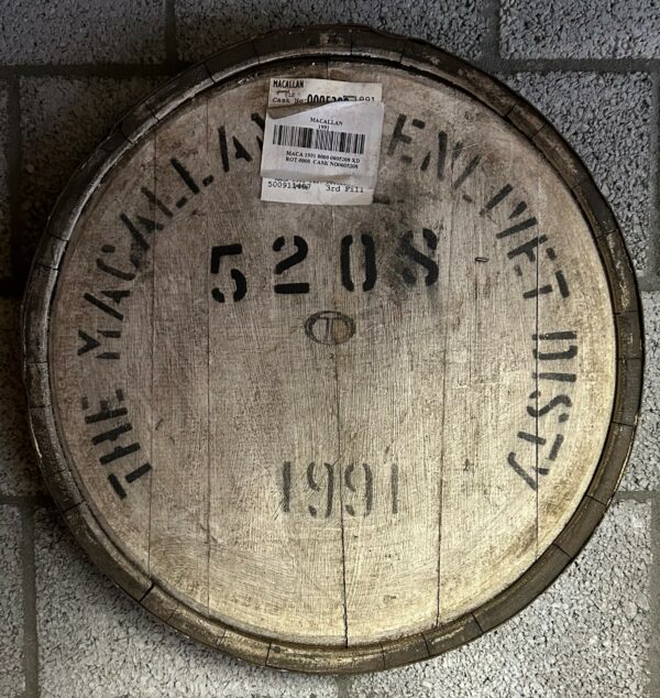 Macallan barrelhead